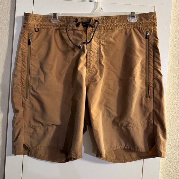 Roark Men's Layover 2.0 Brown Short Pockets Outdoors Gorpcore Size 33 - Picture 4 of 8
